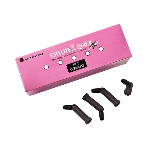 Tokuyama 13360 Estelite Sigma Quick Dental Restorative PLT 20/Pk C1 13320 Tokuyama 13360 Estelite Sigma Quick Dental Restorative PLT 20/Pk C1 13320